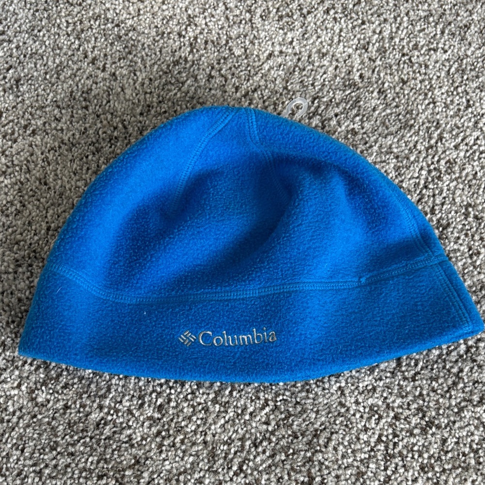 Columbia Bright Blue Fleece Hat